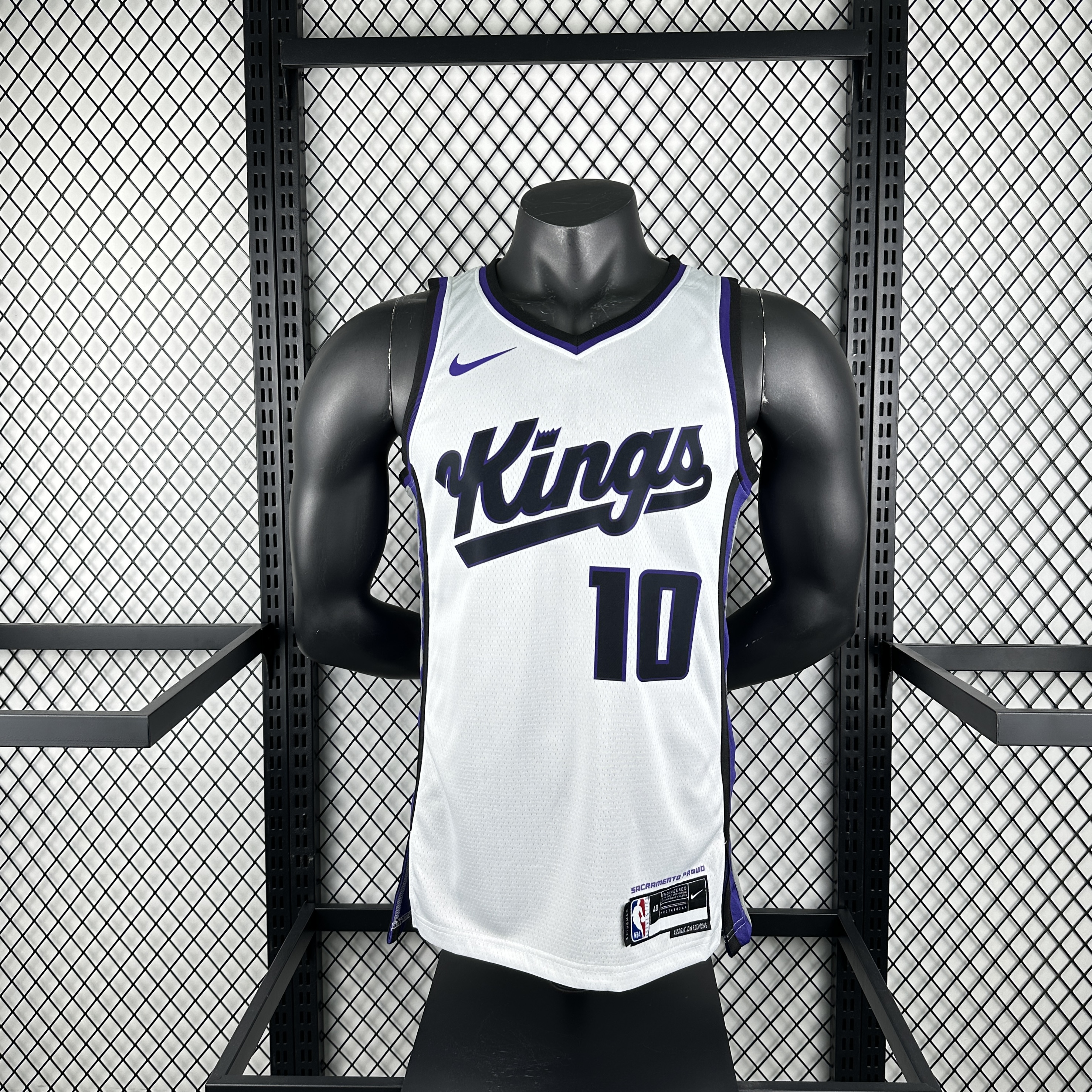 Men Sacramento Kings #10 DeRozan white NBA 2023 24 Season Jerseys->sacramento kings->NBA Jersey
